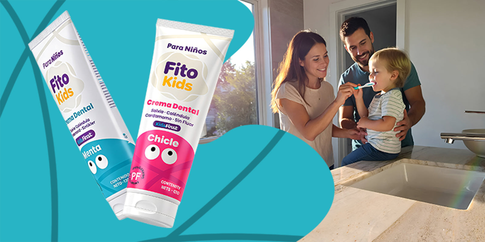 Crema dental libre de flúor para niños: tips para acompañar su rutina de cuidado oral en familia