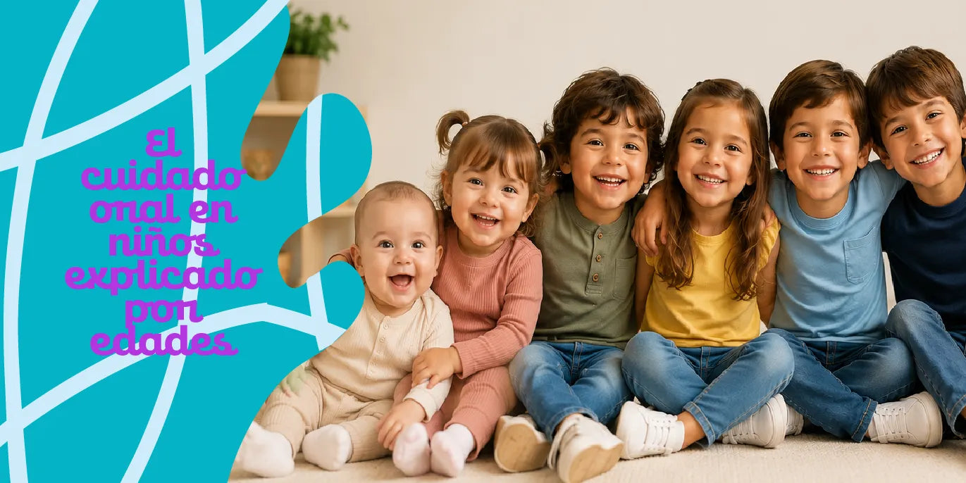 Guía educativa del cuidado oral en niños según su edad