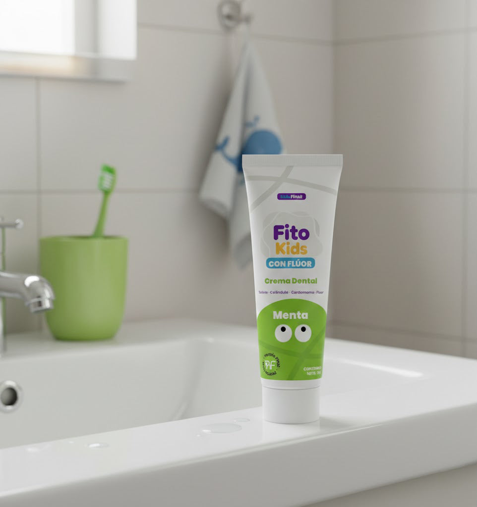 Fito kids con fluor sabor a menta