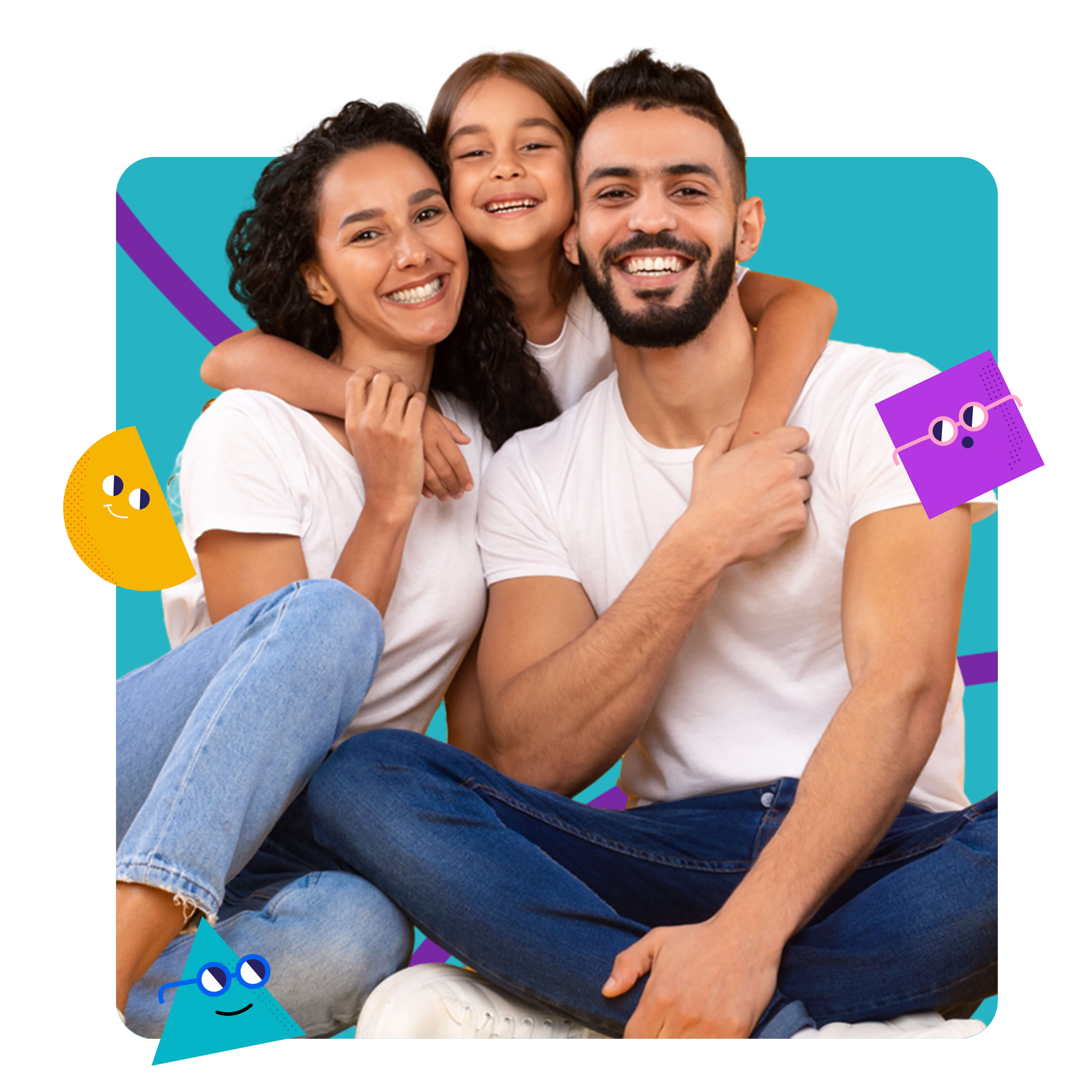 Las familias, en la construcción de hábitos saludables de cuidado oral diario.